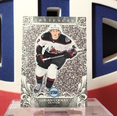 Logan Cooley 2024-25 - Base Foilboard Parralel Artifacts Upper Deck